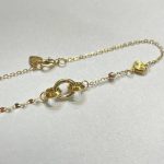 دستبند حلقه با گوی البرنادو و زنجیر‌ پولکی - Image 2