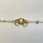 دستبند حلقه با گوی البرنادو و زنجیر‌ پولکی - Image 4